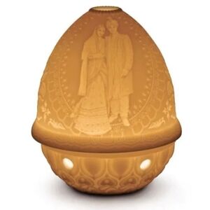 NWT RARE Lladro Poreclain Wedding Candle Holder